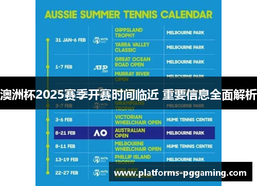 澳洲杯2025赛季开赛时间临近 重要信息全面解析 澳洲杯2025赛季开赛时间临近 重要信息全面解析